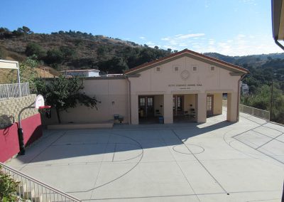 Commercial plumbing at youth services hall