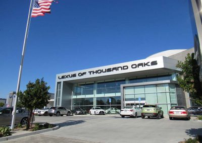 Commercial Plumbing at Thousand Oaks Lexus dealership